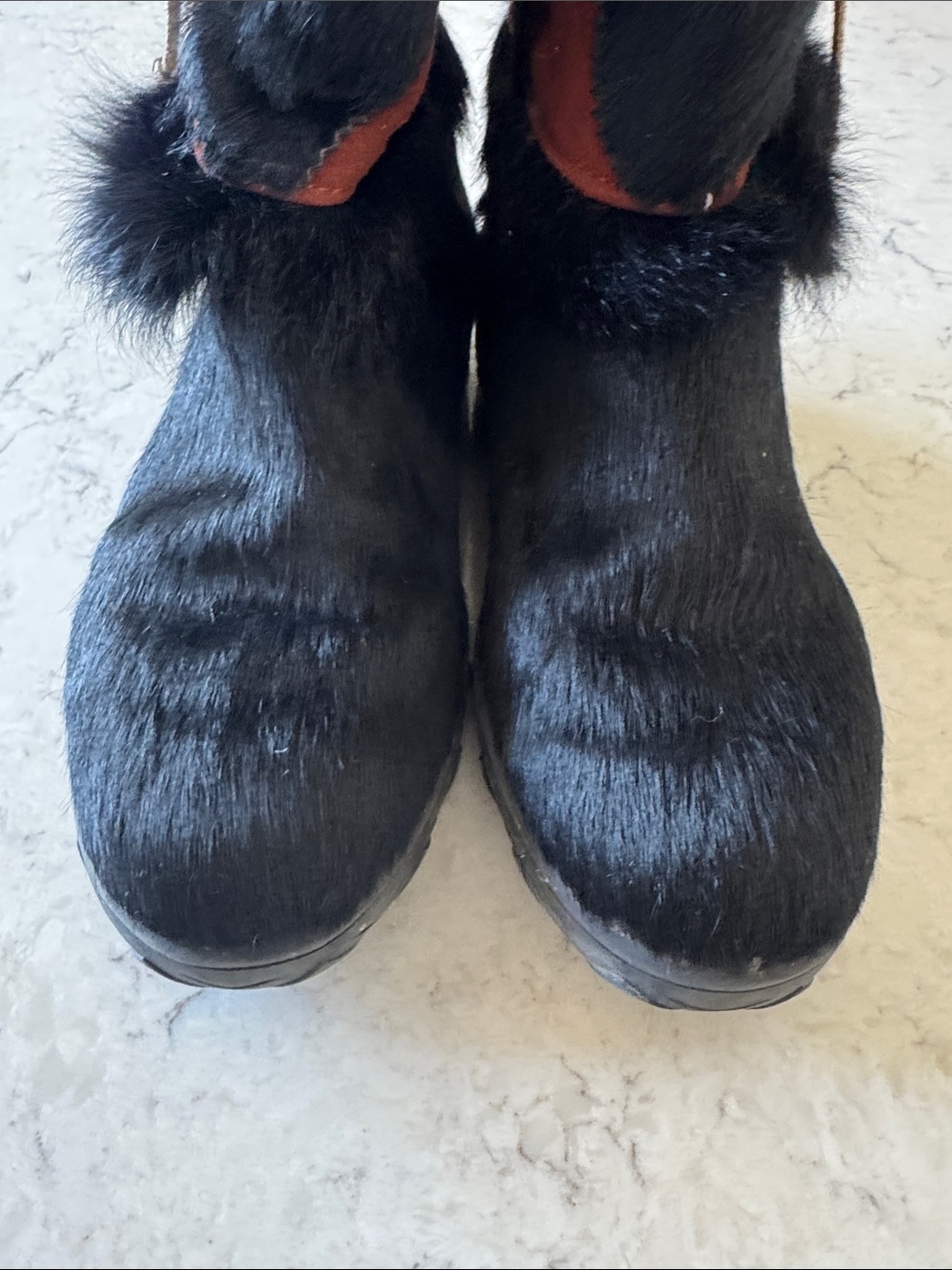 Tecnica Vintage Aprés Ski boots  Embroidered Winter Boots women’s 9 - Picture 9 of 11